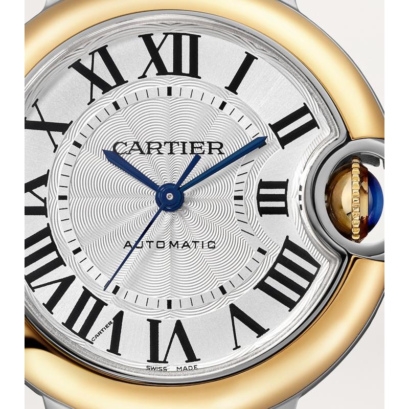 Relógio Ballon Bleu de Cartier em Ouro Amarelo e Aço Inoxidável 33 mm - Mercado de Luxo - O Maior E-Commerce de Bens, Produtos e Serviços de Luxo do Brasil.