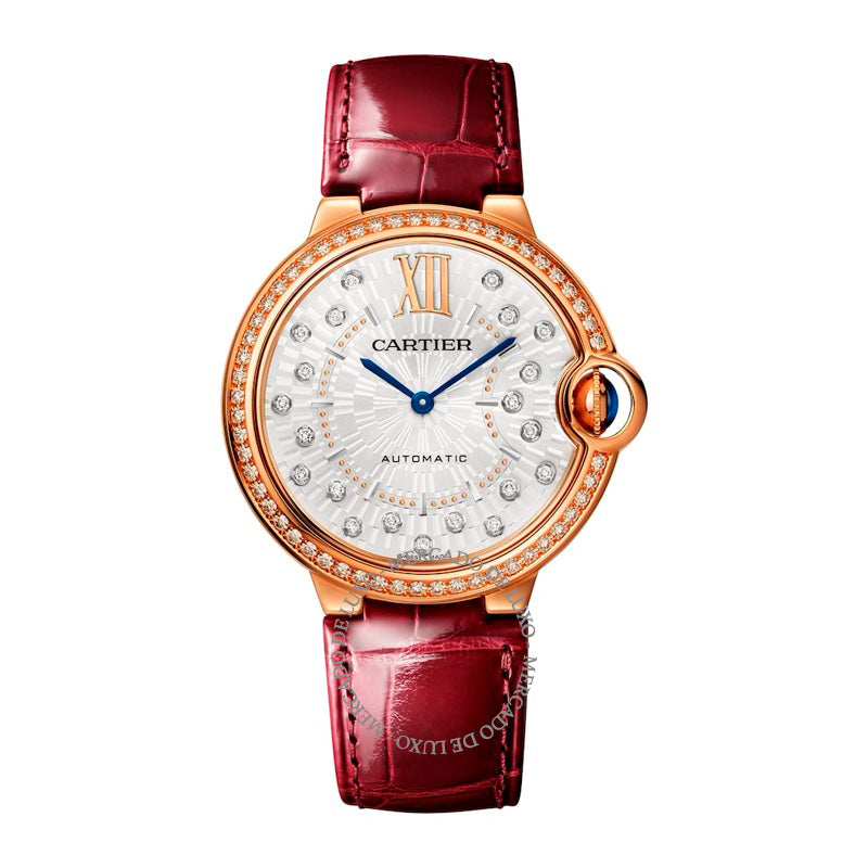 Relógio Ballon Bleu de Cartier em Ouro Rosé e Diamante 36 mm - Mercado de Luxo - O Maior E-Commerce de Bens, Produtos e Serviços de Luxo do Brasil.