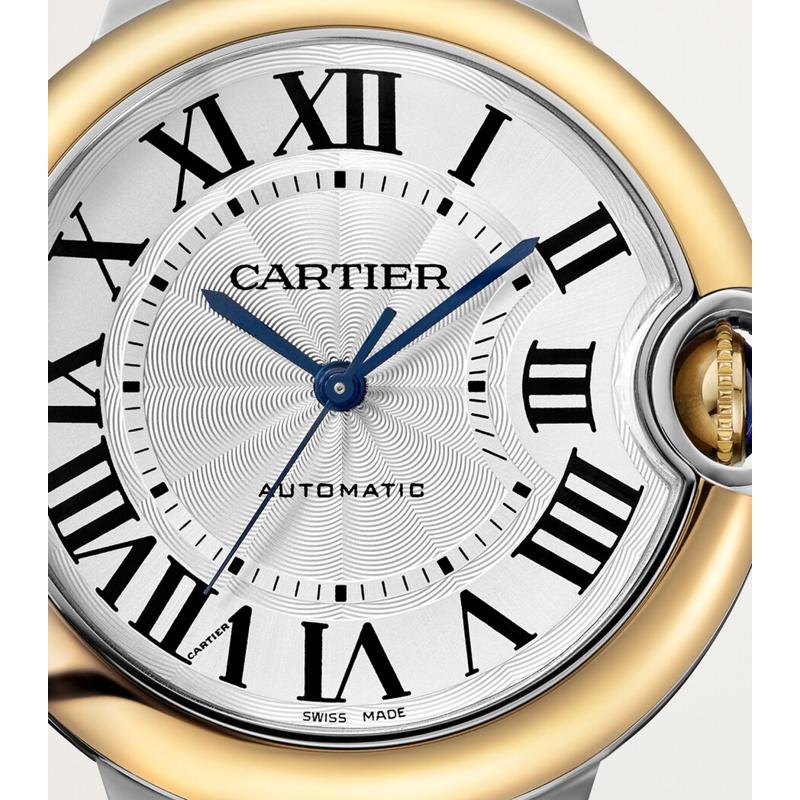 Relógio Ballon Bleu de Cartier em Ouro Amarelo e Aço Inoxidável 36 mm - Mercado de Luxo - O Maior E-Commerce de Bens, Produtos e Serviços de Luxo do Brasil.