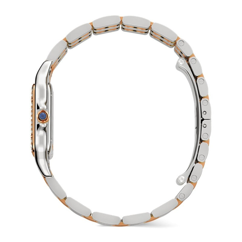 Relógio Panthère de Cartier Médio em Ouro Rosé Aço Inoxidável e Diamantes 37 mm - Mercado de Luxo - O Maior E-Commerce de Bens, Produtos e Serviços de Luxo do Brasil.