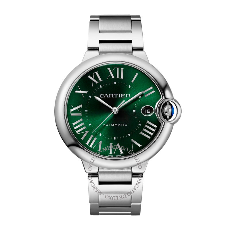 Relógio Ballon Bleu de Cartier em Aço Inoxidável 40 mm - Mercado de Luxo - O Maior E-Commerce de Bens, Produtos e Serviços de Luxo do Brasil.