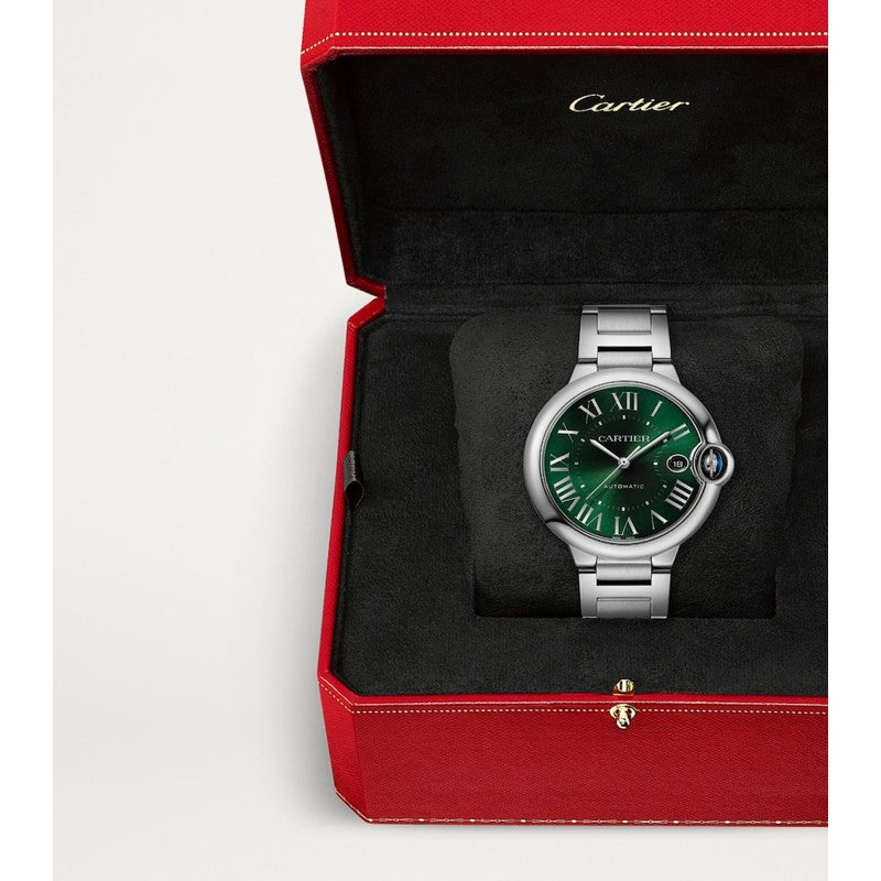 Relógio Ballon Bleu de Cartier em Aço Inoxidável 40 mm - Mercado de Luxo - O Maior E-Commerce de Bens, Produtos e Serviços de Luxo do Brasil.