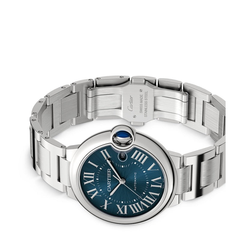 Relógio Ballon Bleu de Cartier em Aço Inoxidável 40 mm - Mercado de Luxo - O Maior E-Commerce de Bens, Produtos e Serviços de Luxo do Brasil.