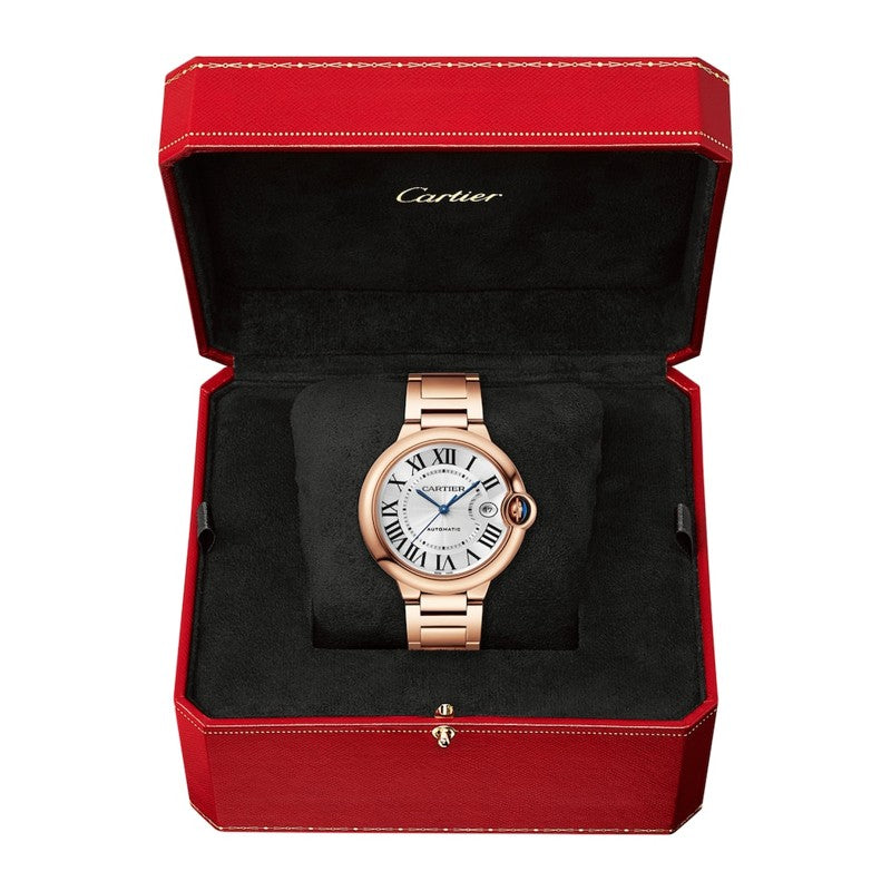 Relógio Ballon Bleu de Cartier em Ouro Rosé 40 mm - Mercado de Luxo - O Maior E-Commerce de Bens, Produtos e Serviços de Luxo do Brasil.