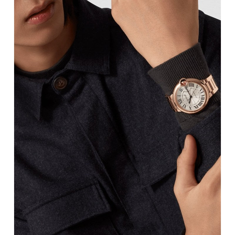 Relógio Ballon Bleu de Cartier em Ouro Rosé 40 mm - Mercado de Luxo - O Maior E-Commerce de Bens, Produtos e Serviços de Luxo do Brasil.
