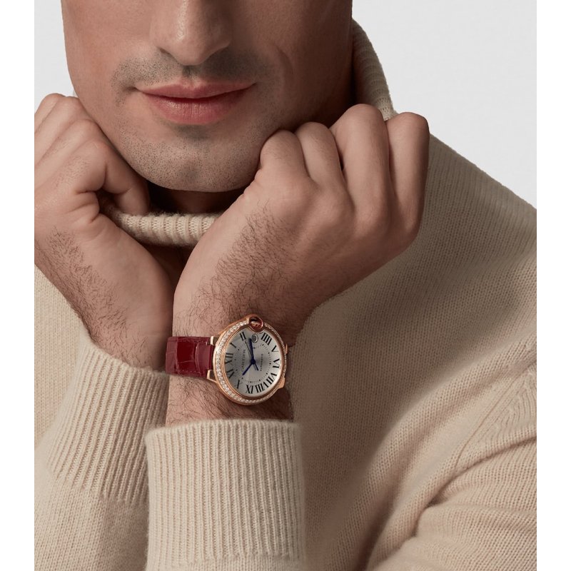 Relógio Ballon Bleu de Cartier em Ouro Rosé e Diamante 40 mm - Mercado de Luxo - O Maior E-Commerce de Bens, Produtos e Serviços de Luxo do Brasil.