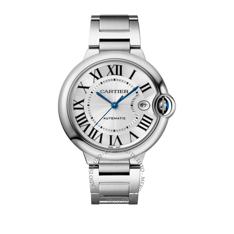 Relógio Ballon Bleu de Cartier em Aço Inoxidável 40 mm - Mercado de Luxo - O Maior E-Commerce de Bens, Produtos e Serviços de Luxo do Brasil.