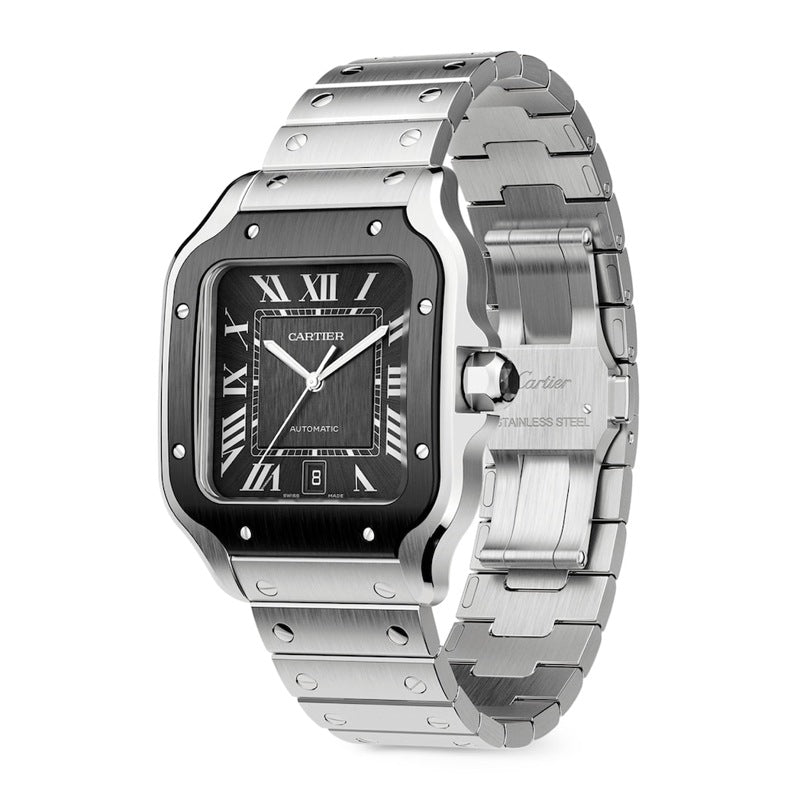 Relógio ADLC Santos de Cartier em Aço 40 mm - Mercado de Luxo - O Maior E-Commerce de Bens, Produtos e Serviços de Luxo do Brasil.