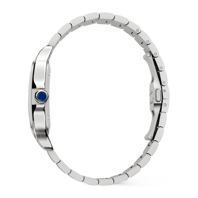 Relógio Santos de Cartier Grande em Aço 40 mm - Mercado de Luxo - O Maior E-Commerce de Bens, Produtos e Serviços de Luxo do Brasil.