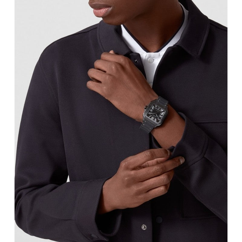 Relógio Santos de Cartier em Aço Inoxidável 40 mm - Mercado de Luxo - O Maior E-Commerce de Bens, Produtos e Serviços de Luxo do Brasil.