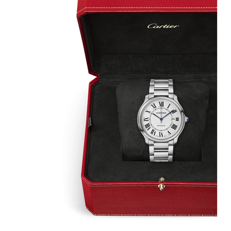 Relógio Ronde Must de Cartier em Aço Inoxidável 41 mm - Mercado de Luxo - O Maior E-Commerce de Bens, Produtos e Serviços de Luxo do Brasil.