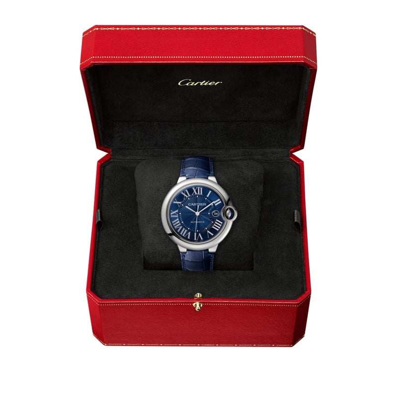 Relógio Ballon Bleu de Cartier em Aço 42 mm - Mercado de Luxo - O Maior E-Commerce de Bens, Produtos e Serviços de Luxo do Brasil.