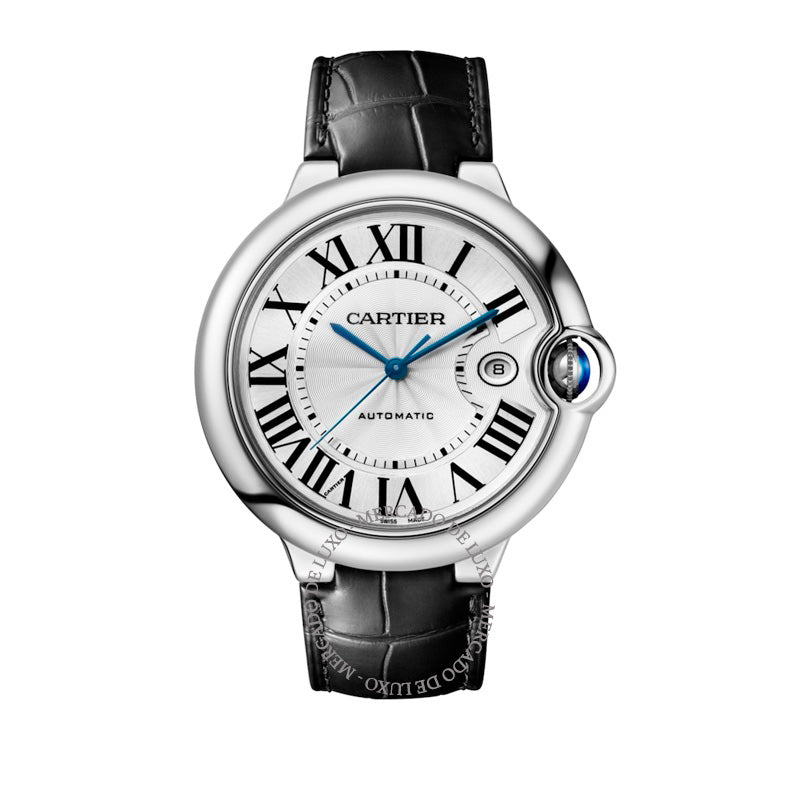 Relógio Ballon Bleu de Cartier em Aço Inoxidável 42 mm - Mercado de Luxo - O Maior E-Commerce de Bens, Produtos e Serviços de Luxo do Brasil.