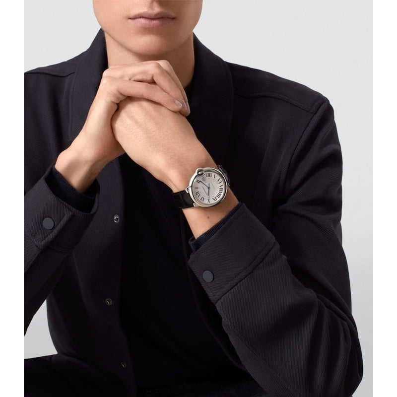 Relógio Ballon Bleu de Cartier em Aço Inoxidável 42 mm - Mercado de Luxo - O Maior E-Commerce de Bens, Produtos e Serviços de Luxo do Brasil.