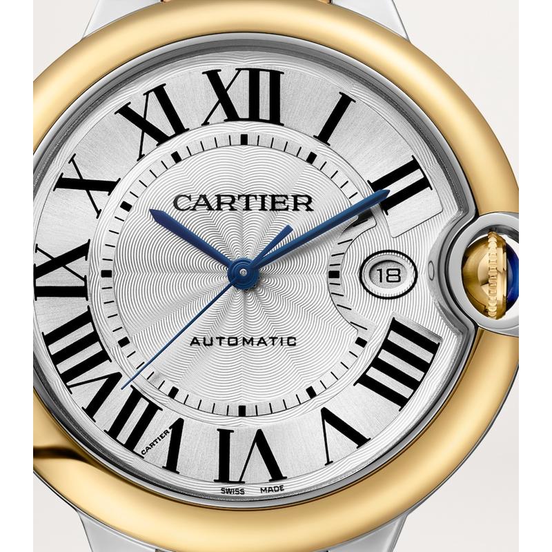 Relógio Ballon Bleu de Cartier em Ouro Amarelo e Aço Inoxidável 42 mm - Mercado de Luxo - O Maior E-Commerce de Bens, Produtos e Serviços de Luxo do Brasil.