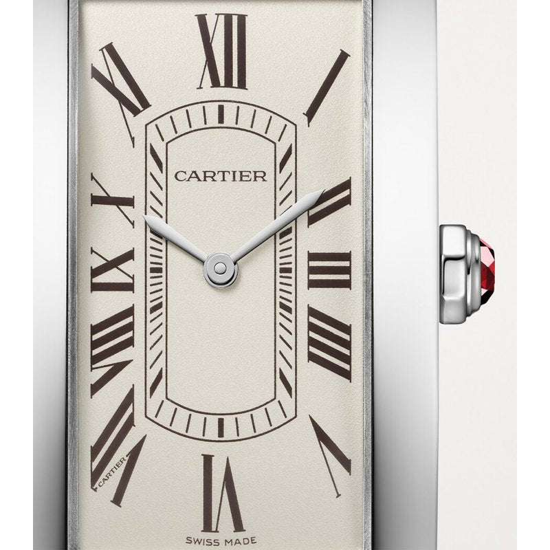 Relógio Tank Américaine em Platina 44 mm - Mercado de Luxo - O Maior E-Commerce de Bens, Produtos e Serviços de Luxo do Brasil.