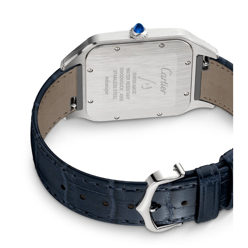 Relógio Santos-Dumont em Aço Inox 46 mm - Mercado de Luxo - O Maior E-Commerce de Bens, Produtos e Serviços de Luxo do Brasil.