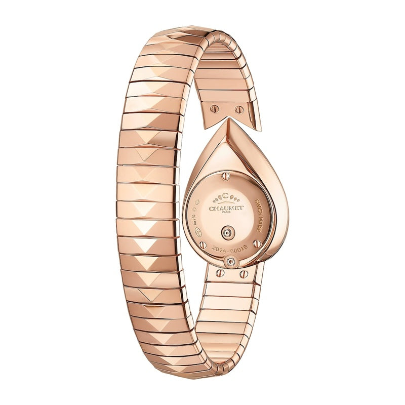 Relógio Joséphine Aigrette em Ouro Rosé e Diamante 20 mm - Mercado de Luxo - O Maior E-Commerce de Bens, Produtos e Serviços de Luxo do Brasil.