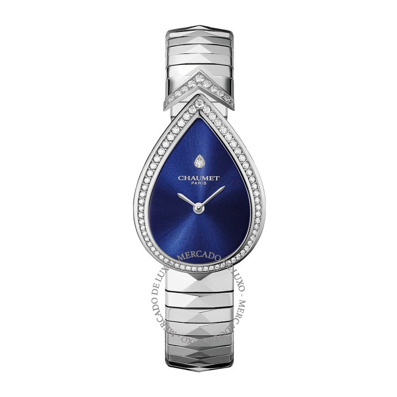 Relógio Joséphine Aigrette em Aço Inoxidável e Diamante 20 mm - Mercado de Luxo - O Maior E-Commerce de Bens, Produtos e Serviços de Luxo do Brasil.