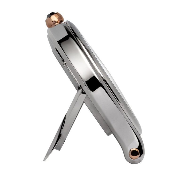 Relógio de Mesa Stainless Steel Happy Sport - Mercado de Luxo - O Maior E-Commerce de Bens, Produtos e Serviços de Luxo do Brasil.