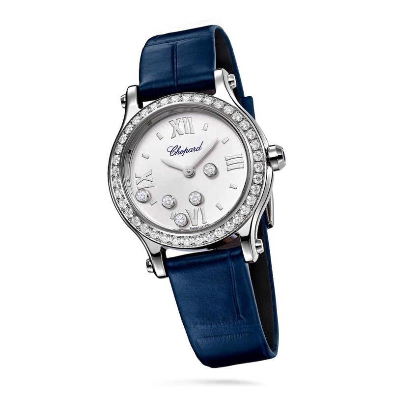 Relógio Happy Sport em Aço Inoxidável e Diamante 25 mm - Mercado de Luxo - O Maior E-Commerce de Bens, Produtos e Serviços de Luxo do Brasil.