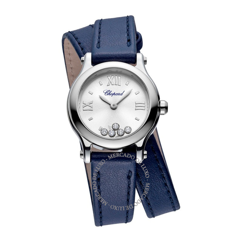 Relógio Happy Sport em Aço Inoxidável e Diamante 25 mm - Mercado de Luxo - O Maior E-Commerce de Bens, Produtos e Serviços de Luxo do Brasil.