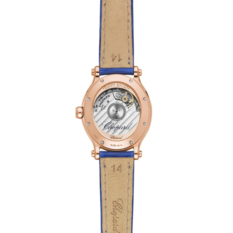 Relógio Happy Sport Oval em Ouro Rosé 29 mm - Mercado de Luxo - O Maior E-Commerce de Bens, Produtos e Serviços de Luxo do Brasil.