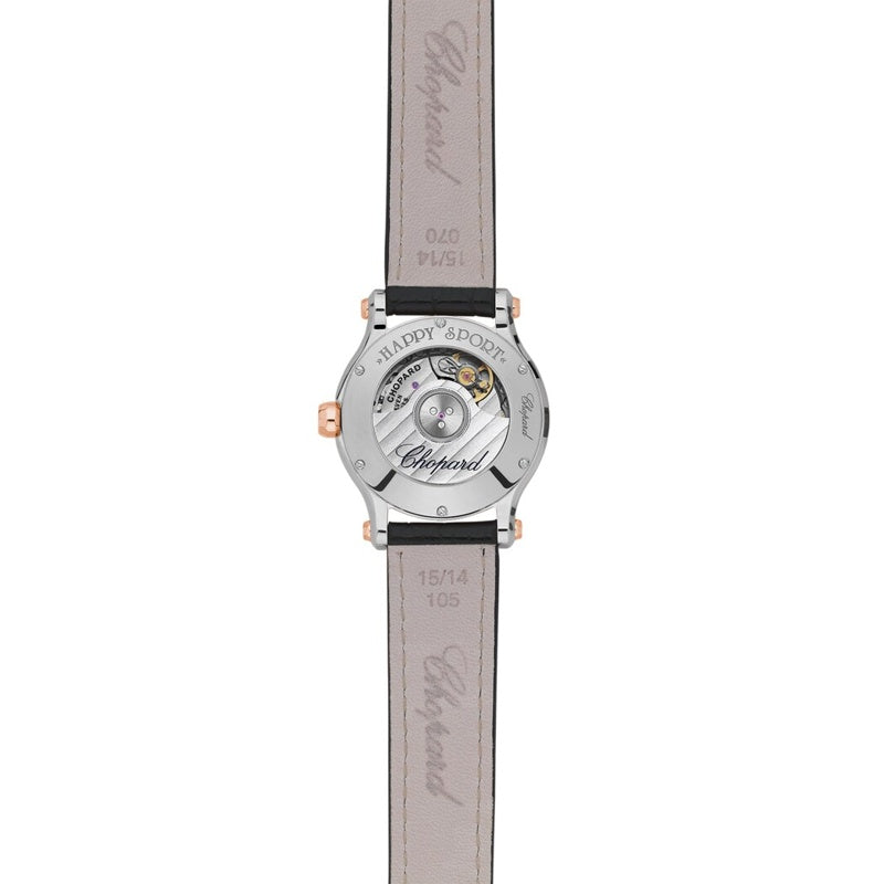 Relógio Happy Sport em Ouro Rosé Aço e Diamante 30 mm - Mercado de Luxo - O Maior E-Commerce de Bens, Produtos e Serviços de Luxo do Brasil.