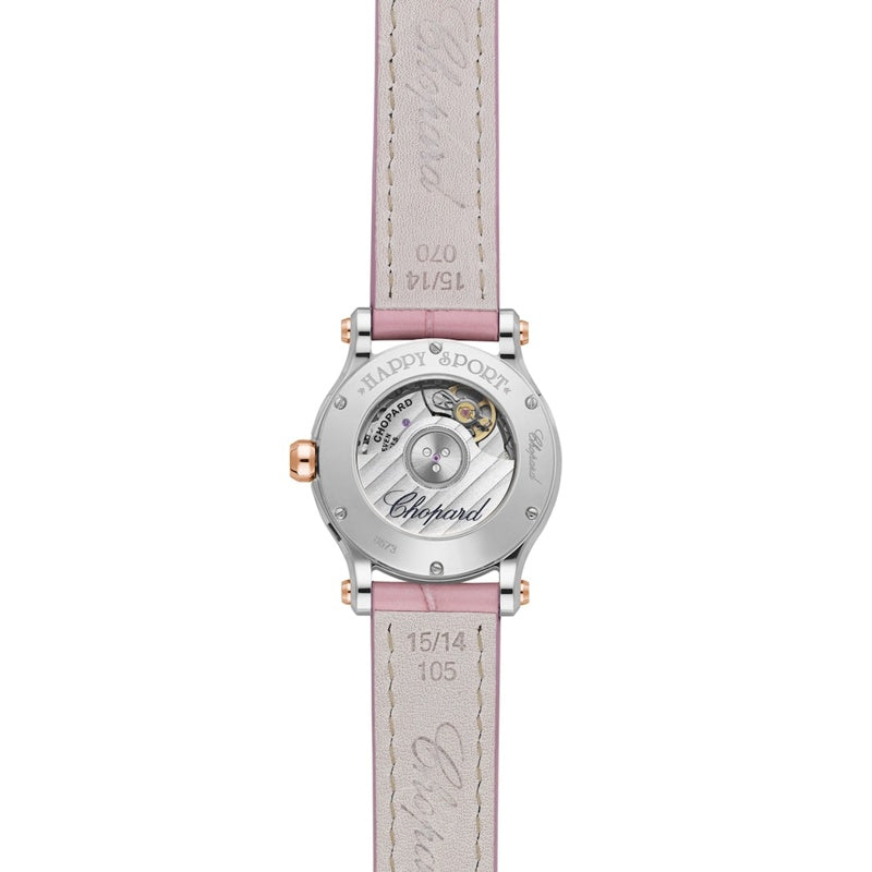 Relógio Happy Sport Automático em Ouro Rosé 30 mm - Mercado de Luxo - O Maior E-Commerce de Bens, Produtos e Serviços de Luxo do Brasil.