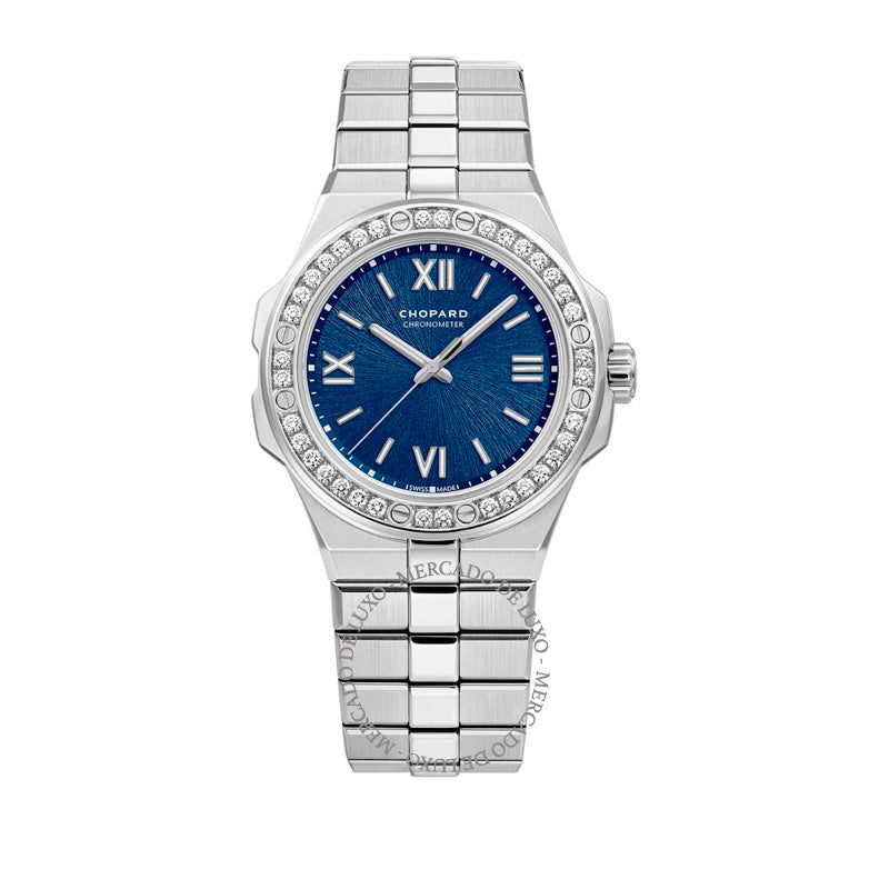 Relógio Alpine Eagle Mini em Aço Inoxidável e Diamante 36 mm - Mercado de Luxo - O Maior E-Commerce de Bens, Produtos e Serviços de Luxo do Brasil.