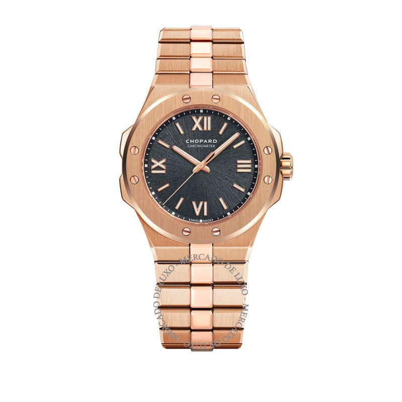 Relógio Alpine Eagle Mini em Ouro Rosé 36 mm - Mercado de Luxo - O Maior E-Commerce de Bens, Produtos e Serviços de Luxo do Brasil.