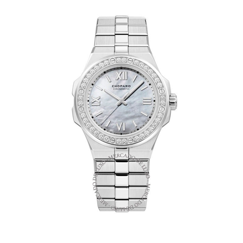 Relógio Alpine Eagle em Aço Inoxidável e Diamante 36 mm - Mercado de Luxo - O Maior E-Commerce de Bens, Produtos e Serviços de Luxo do Brasil.
