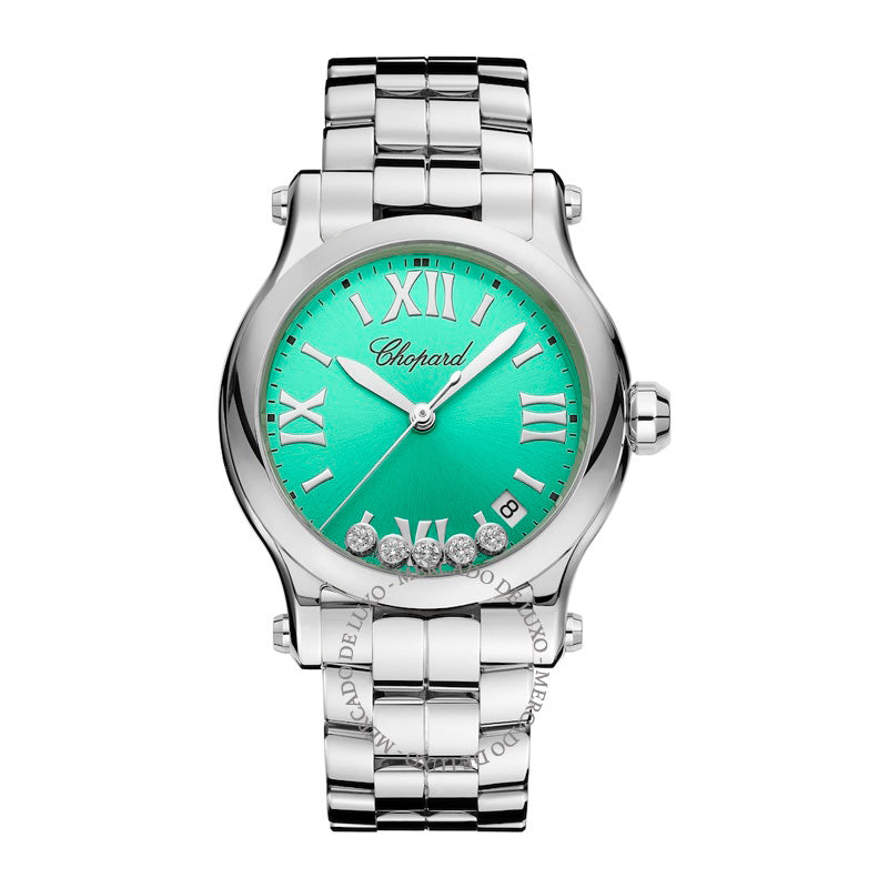 Relógio Happy Sport em Aço Lucent e Diamante 36m - Mercado de Luxo - O Maior E-Commerce de Bens, Produtos e Serviços de Luxo do Brasil.