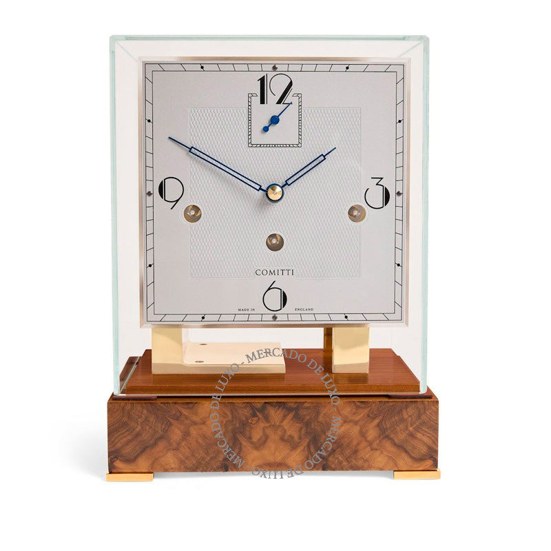 Relógio de Mesa Walnut The Stratford Mantle - Mercado de Luxo - O Maior E-Commerce de Bens, Produtos e Serviços de Luxo do Brasil.