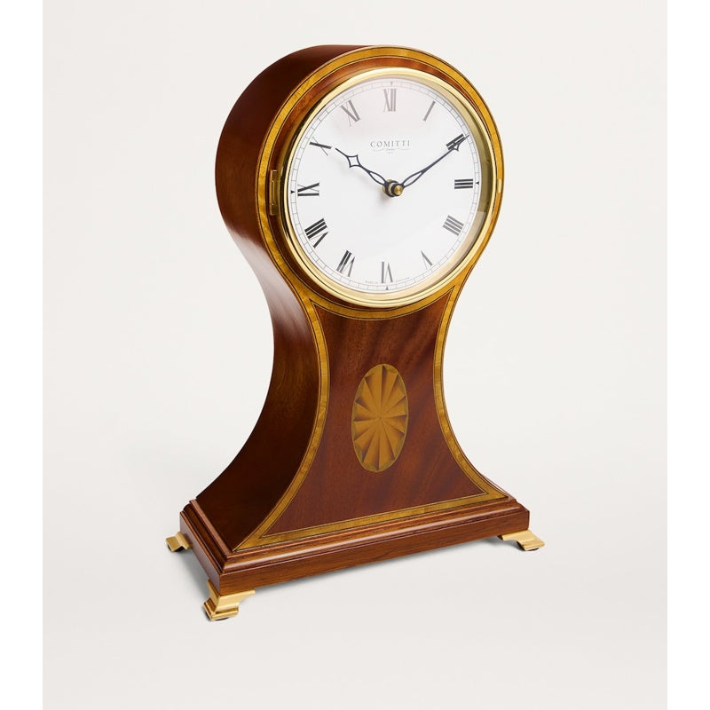 Relógio de Mesa Mahogany Regency Balloon Mantle - Mercado de Luxo - O Maior E-Commerce de Bens, Produtos e Serviços de Luxo do Brasil.
