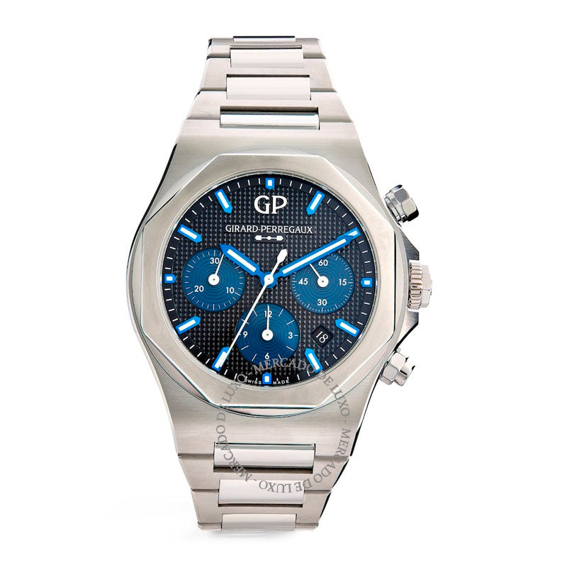 Relógio Laureato Chronograph em Aço Inoxidável 42 mm - Mercado de Luxo - O Maior E-Commerce de Bens, Produtos e Serviços de Luxo do Brasil.