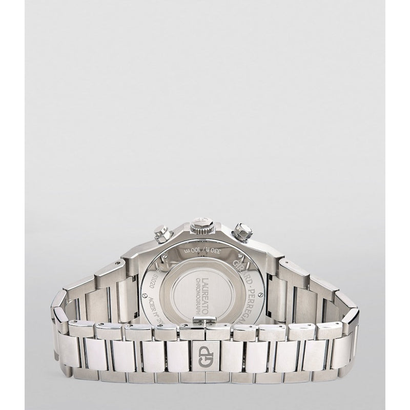 Relógio Laureato Chronograph em Aço Inoxidável 42 mm - Mercado de Luxo - O Maior E-Commerce de Bens, Produtos e Serviços de Luxo do Brasil.