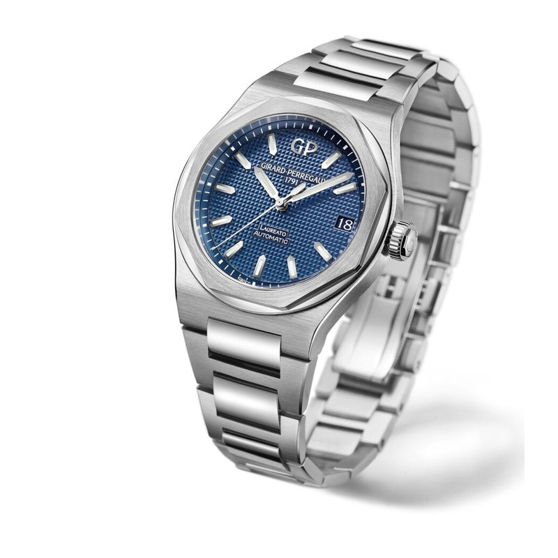 Relógio Laureato em Aço Inoxidável 42 mm - Mercado de Luxo - O Maior E-Commerce de Bens, Produtos e Serviços de Luxo do Brasil.