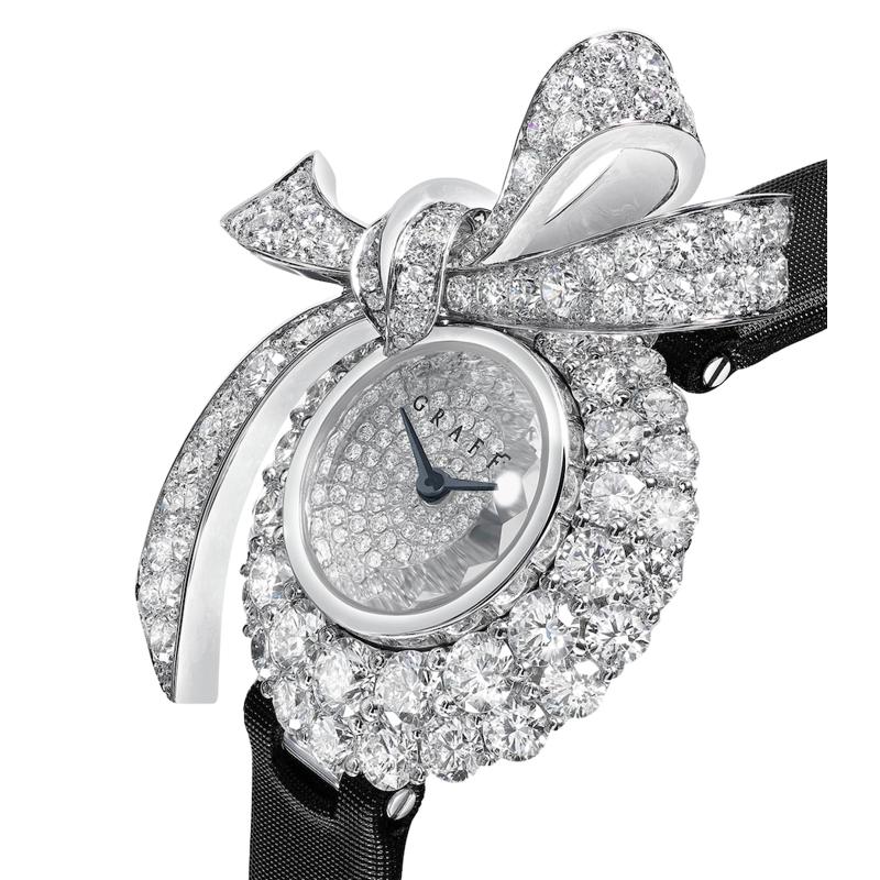 Relógio Tildas Bow em Ouro Branco e Diamantes 225 mm - Mercado de Luxo - O Maior E-Commerce de Bens, Produtos e Serviços de Luxo do Brasil.