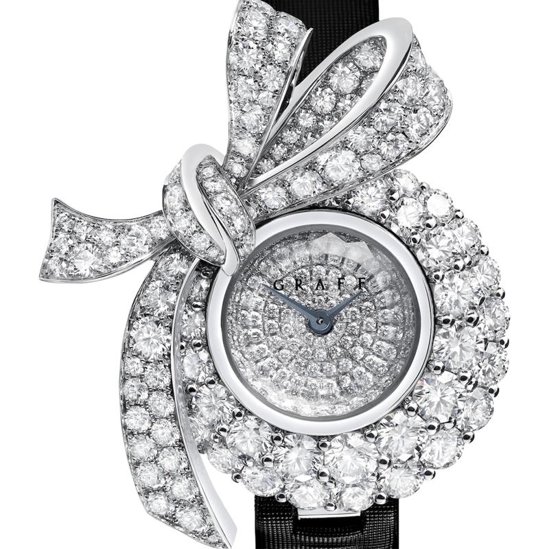 Relógio Tildas Bow em Ouro Branco e Diamantes 225 mm - Mercado de Luxo - O Maior E-Commerce de Bens, Produtos e Serviços de Luxo do Brasil.