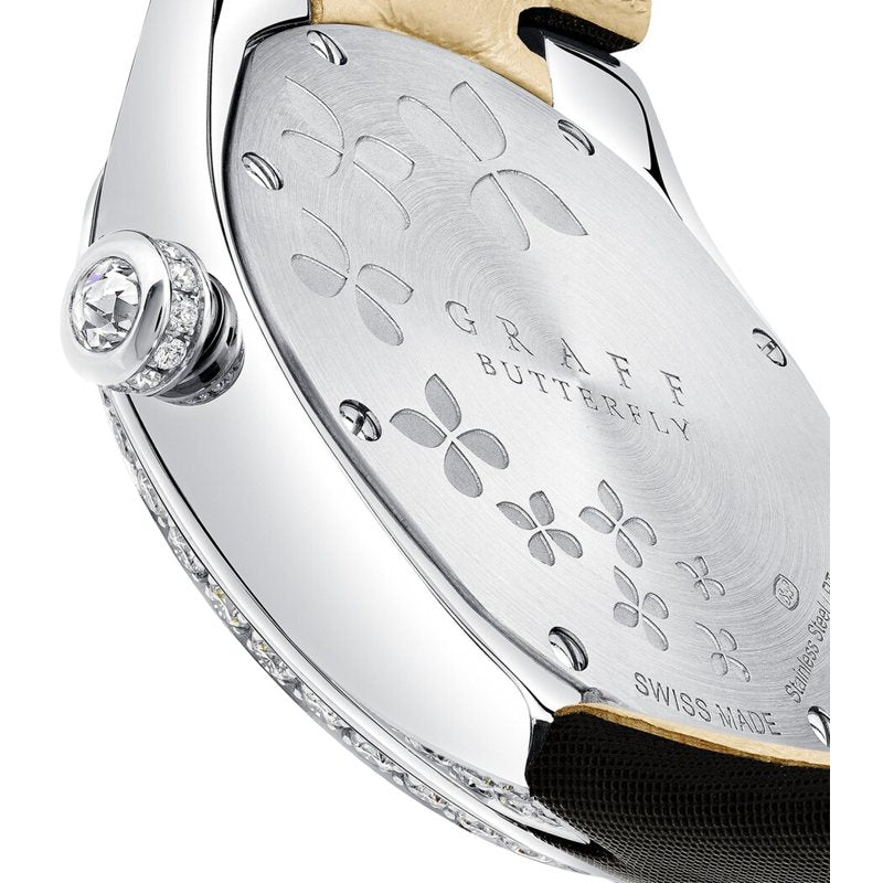 Relógio Classic Butterfly em Platina e Diamante 28 mm - Mercado de Luxo - O Maior E-Commerce de Bens, Produtos e Serviços de Luxo do Brasil.