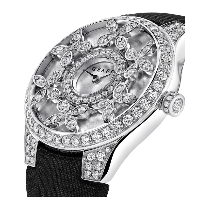 Relógio Classic Butterfly em Platina e Diamante 28 mm - Mercado de Luxo - O Maior E-Commerce de Bens, Produtos e Serviços de Luxo do Brasil.