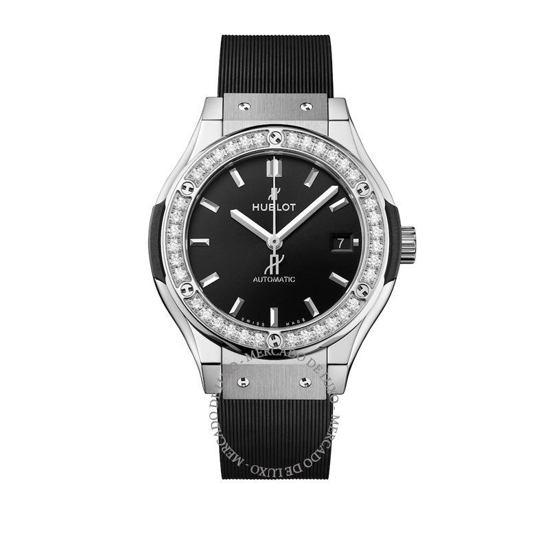 Relógio Classic Fusion em Titânio e Diamante 38 mm - Mercado de Luxo - O Maior E-Commerce de Bens, Produtos e Serviços de Luxo do Brasil.