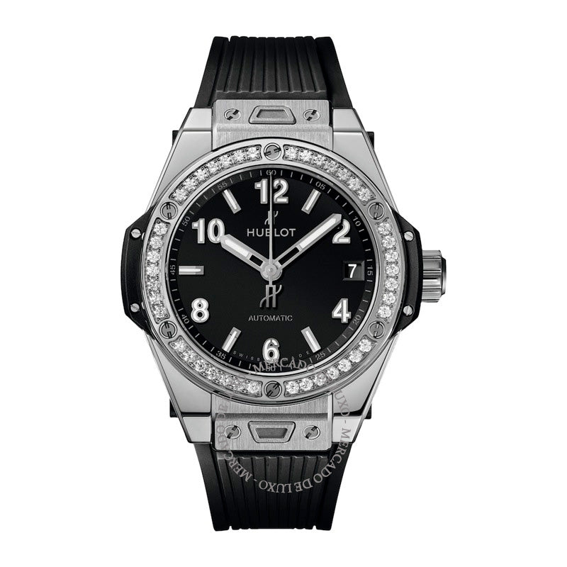 Relógio Big Bang One Click em Aço Inoxidável e Diamante 39 mm - Mercado de Luxo - O Maior E-Commerce de Bens, Produtos e Serviços de Luxo do Brasil.