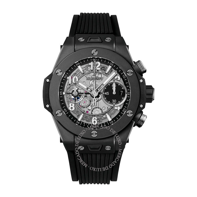Relógio Big Bang Unico Black Magic em Cerâmica 42 mm - Mercado de Luxo - O Maior E-Commerce de Bens, Produtos e Serviços de Luxo do Brasil.