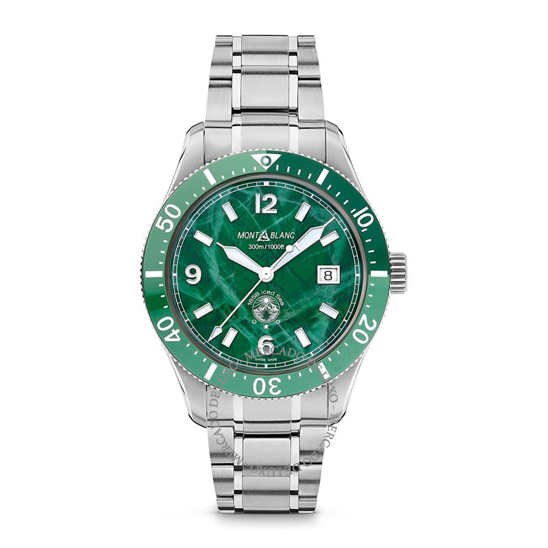Relógio 1858 Iced Sea Automatic Date em Aço Inoxidável 1858 41 mm - Mercado de Luxo - O Maior E-Commerce de Bens, Produtos e Serviços de Luxo do Brasil.