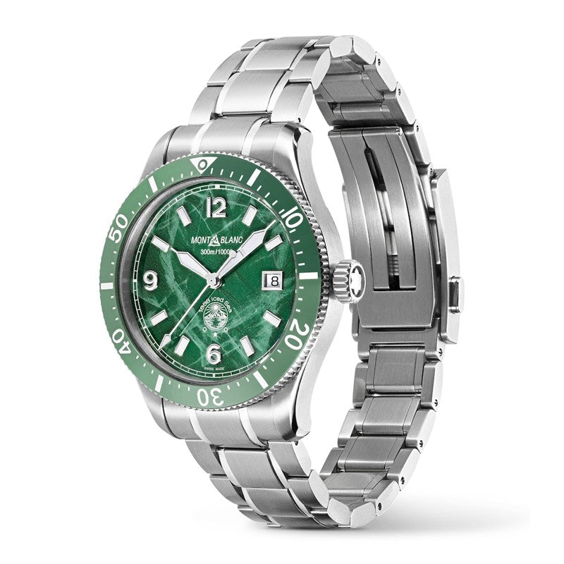 Relógio 1858 Iced Sea Automatic Date em Aço Inoxidável 1858 41 mm - Mercado de Luxo - O Maior E-Commerce de Bens, Produtos e Serviços de Luxo do Brasil.