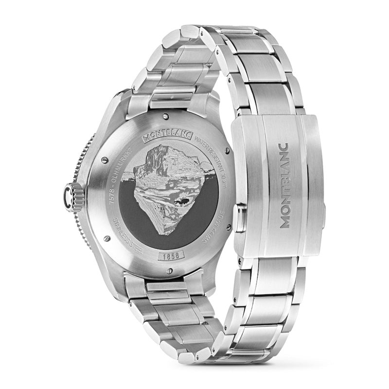 Relógio 1858 Iced Sea Automatic Date em Aço Inoxidável 1858 41 mm - Mercado de Luxo - O Maior E-Commerce de Bens, Produtos e Serviços de Luxo do Brasil.