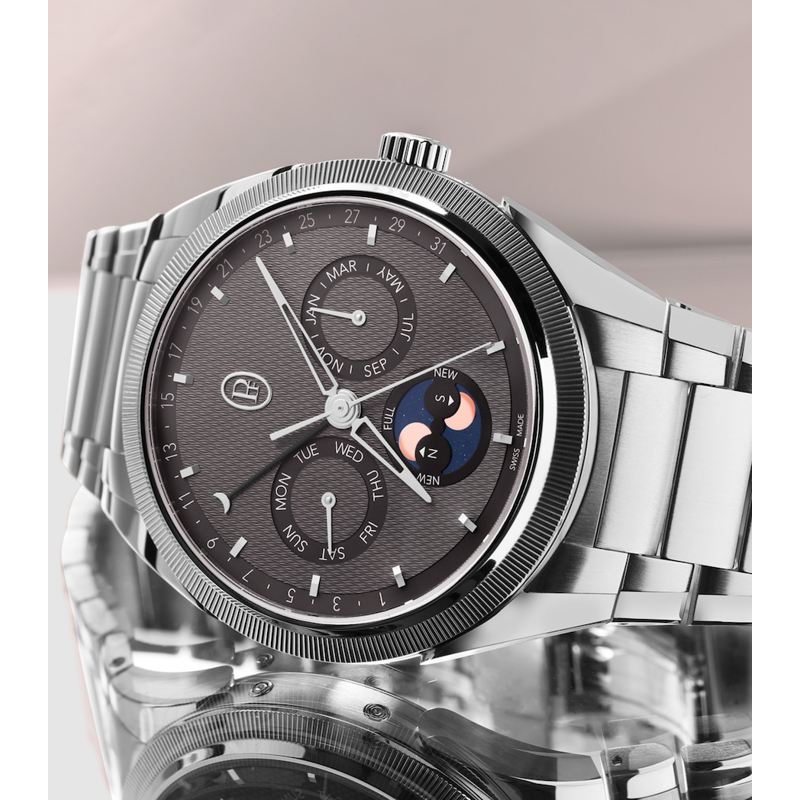 Relógio Tonda PF Calendário Anual Gregoriano em Aço Inoxidável 42 mm - Mercado de Luxo - O Maior E-Commerce de Bens, Produtos e Serviços de Luxo do Brasil.