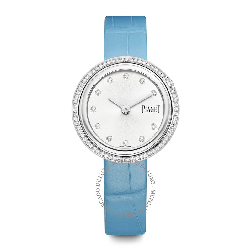 Relógio Pulseira Possession em Aço Diamante e Jacaré 34 mm  - Mercado de Luxo - O Maior E-Commerce de Bens, Produtos e Serviços de Luxo do Brasil.